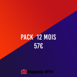 Abonnement IPTV 12 mois