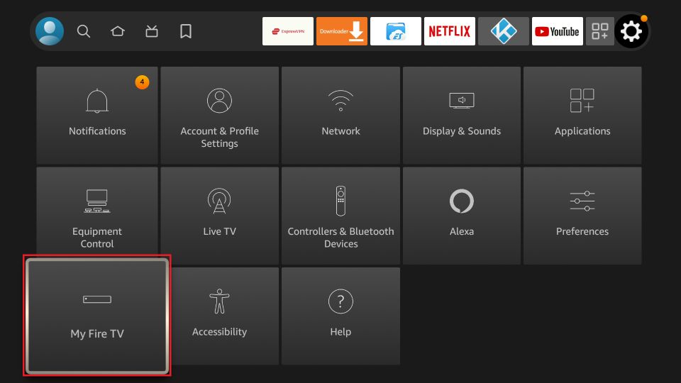 Options de développeur sur Amazon FireStick