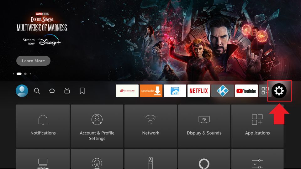 Options de développeur sur Amazon FireStick