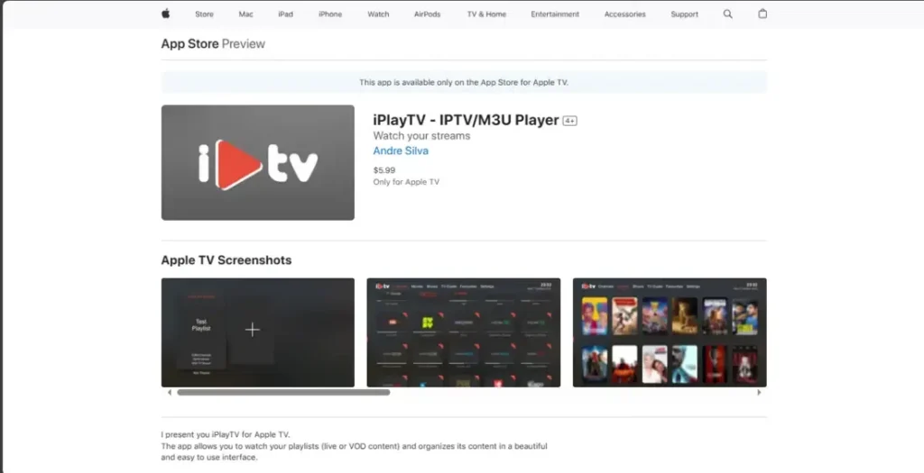 Les 4 Meilleures Applications IPTV Pour Apple TV