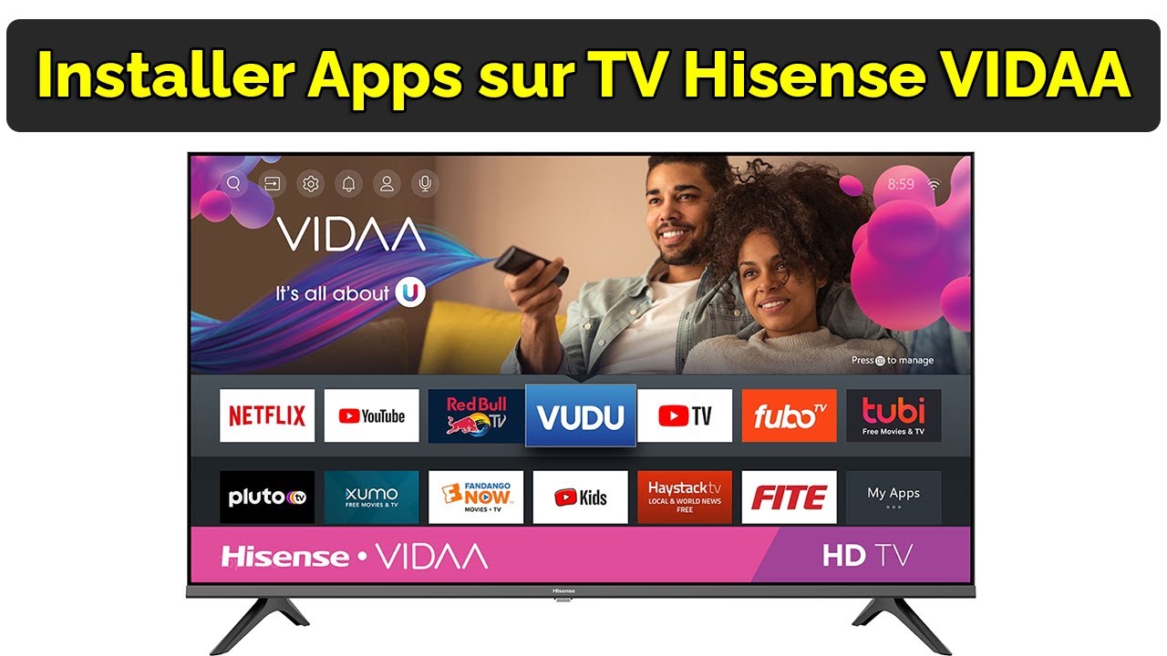 Comment configurer votre abonnement IPTV sur une télévision Hisense Vidaa ?