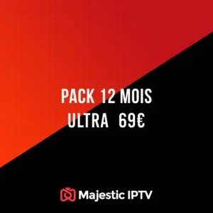 Abonnement IPTV Ultra 12 mois